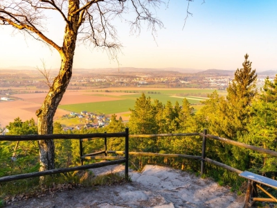 Villen mit Blick auf die Natur